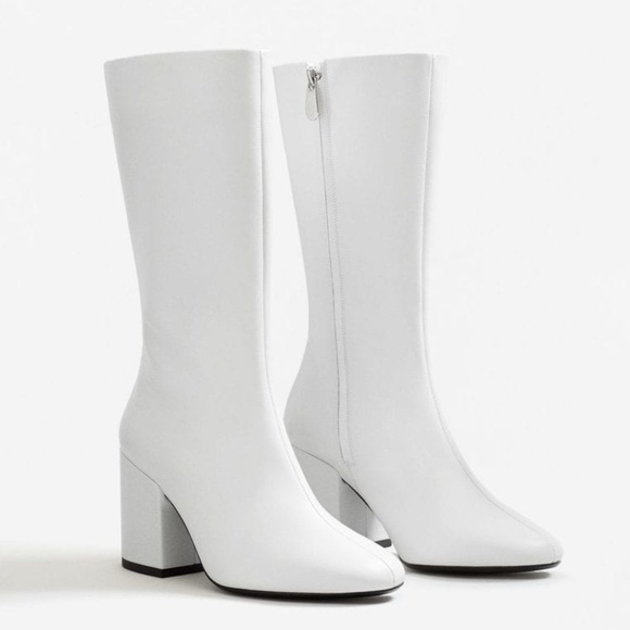 mango burgundy boots